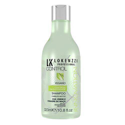 Imagem de Shampoo Lokenzzi Vegano Chá Verde e Vinagre de Maçã 320mL