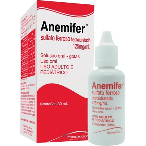 125mg/mL, caixa com 1 frasco com 30mL de solução de uso oral