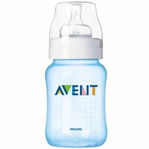 3+ meses, azul com capacidade de 330mL