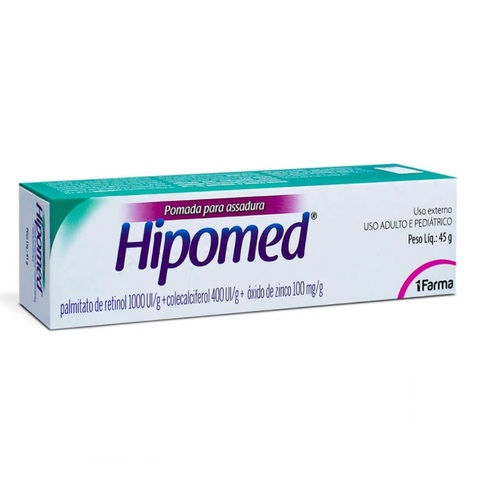 Comprar Hipomed 1000UI/g + 400UI/g + 100mg/g, caixa com 1 bisnaga