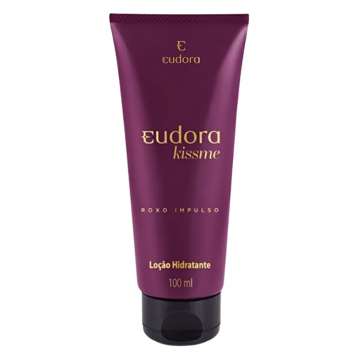 Imagem de Loção Hidratante Corporal Kiss Me Roxo Impulso Eudora 100mL