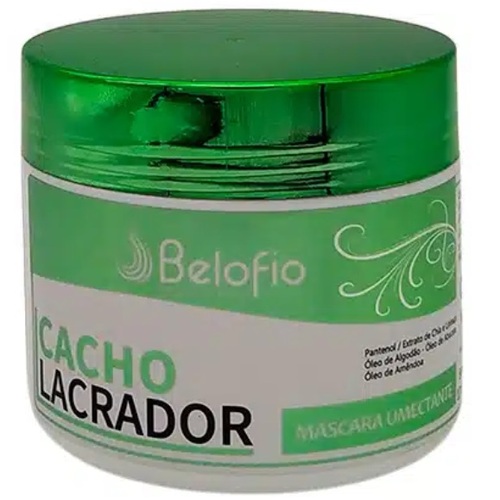 mascara umectante capilar belofio cacho lacrador 500g