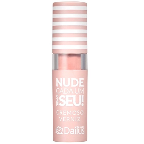 Imagem de Batom Cremoso Verniz Dailus Color Nude cada um Tem o Seu! nº 02 bala de leite