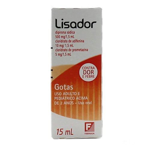500mg/1,5mL + 10mg/1,5mL + 5mg/1,5mL, caixa com 1 frasco com 15mL de solução de uso oral