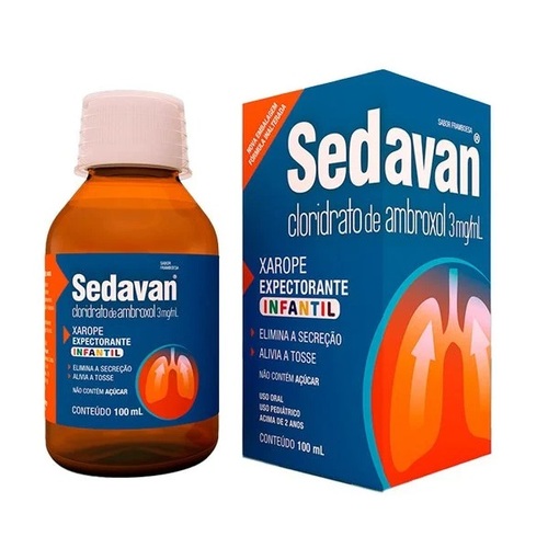 Imagem de Sedavan 3mg/mL, caixa com 1 frasco com 100mL de xarope + copo dosador, infantil