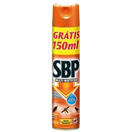 Imagem de Inseticida SBP Multi Inseticida aerossol, 1 unidade com 300mL + grátis, 150mL