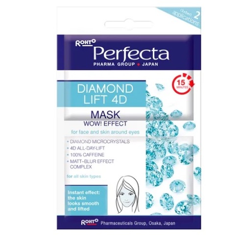 Imagem de Máscara Facial Perfecta Diamond Lift 4D 1 unidade