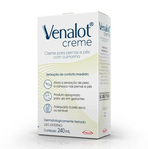 Imagem de Creme para Pernas e Pés Venalot 240mL