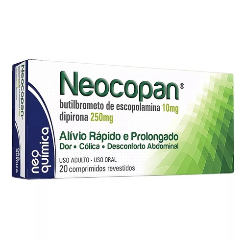 Comprar Neocopan Composto 10mg + 250mg, caixa com 20 comprimidos ...