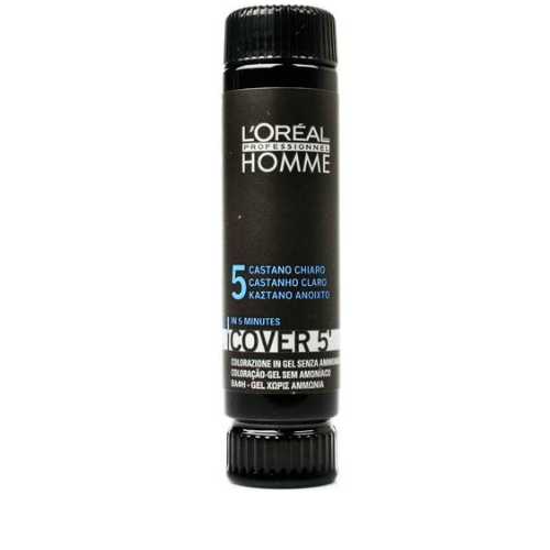 Imagem de Coloração Gel L'Oréal Homme Cover 5 nº 05 castanho claro, 3 unidades