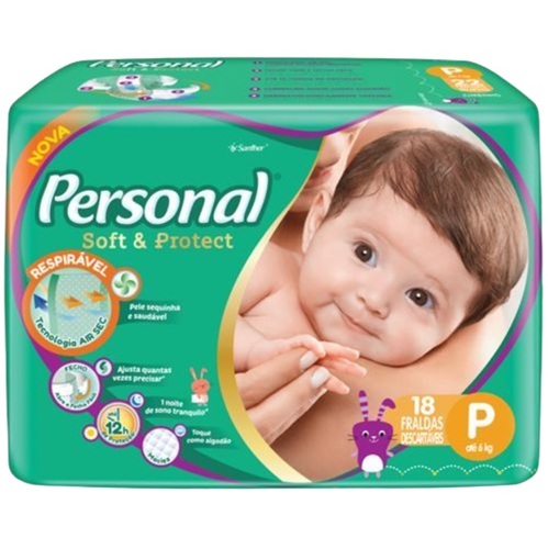 P, pacote com 18 unidades