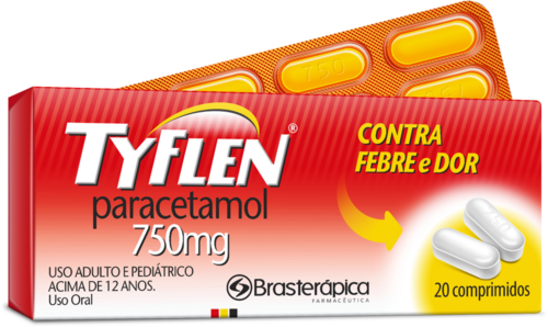 750mg, caixa com 20 comprimidos