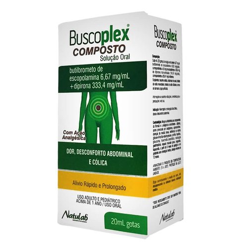 6,67mg/mL + 333,4mg/mL, caixa com 200 frascos gotejadores com 20mL de solução de uso oral (embalagem hospitalar)