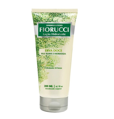 Imagem de Loção Hidratante Corporal Fiorucci erva-doce com 200mL