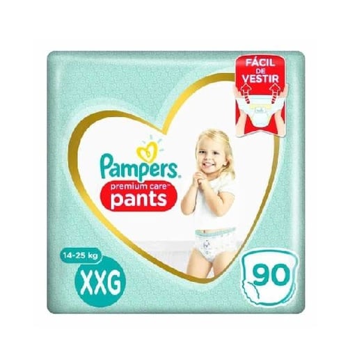 Ofertas De Fralda Pampers Premium Care Pants XXG, Pacote Com 90 ...