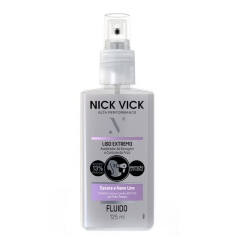 Imagem de Fluido Acelerador de Secagem Capilar Nick Vick Liso Perfeito spray com 125mL