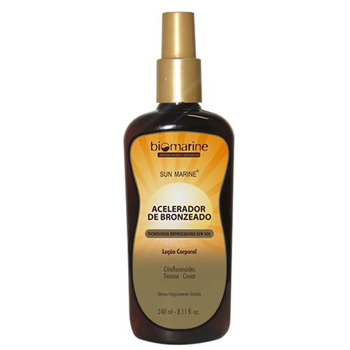 Imagem de Autobronzeador Biomarine Sun Marine Acelerador de Bronzeado 240mL