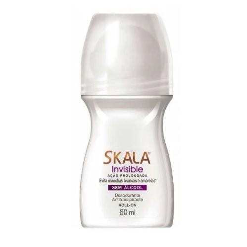 Imagem de Desodorante Feminino Skala invisible, roll-on com 60mL