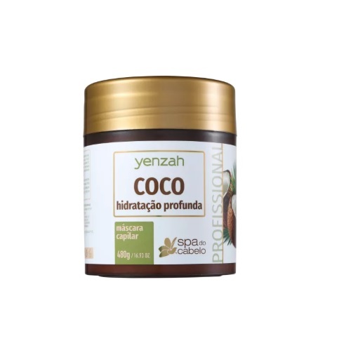 Imagem de Máscara Capilar Yenzah SPA dos Cabelos Coco com 480g