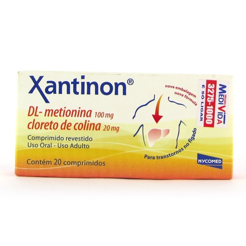 100mg + 20mg, caixa com 20 comprimidos revestidos