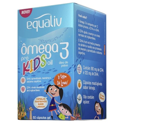 laranja, caixa com 60 cápsulas gel