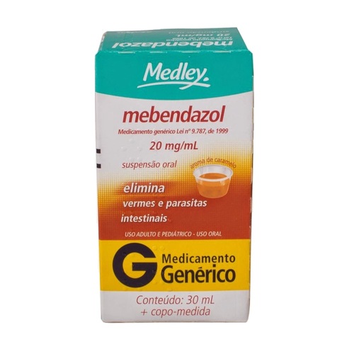 20mg/mL, caixa com 1 frasco com 30mL de suspensão oral + dosador