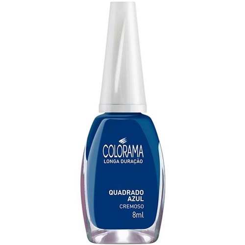 Imagem de Esmalte Cremoso Colorama Quadrado Azul 8mL