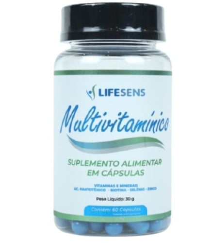 Imagem de Multivitamínico Lifesens frasco com 60 cápsulas