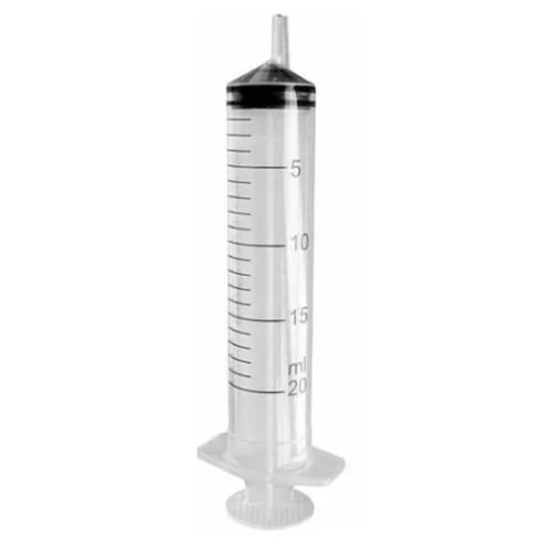 sem agulha, 1 unidade com capacidade de 20mL