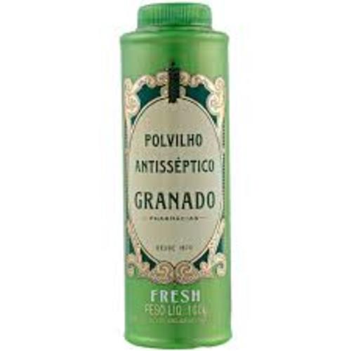 fresh 3,0g + 0,352g + 17,602g + 11,735g, caixa com 1 frasco com 100g de pó dermatológico