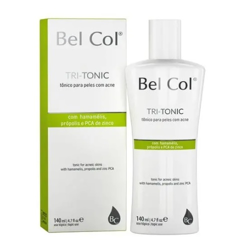 Imagem de Loção Tônica Facial Bel Col Tri-tonic 140g