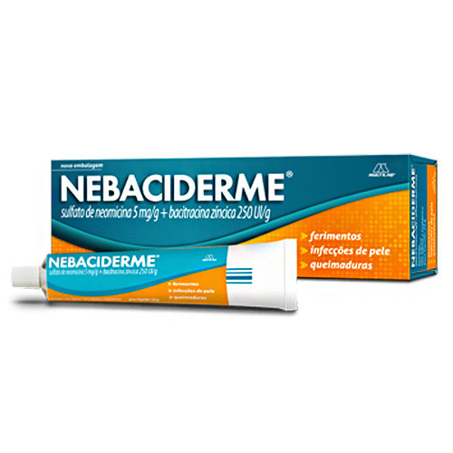 5mg/g + 250UI/g, caixa com 1 bisnaga com 30g de pomada de uso dermatológico
