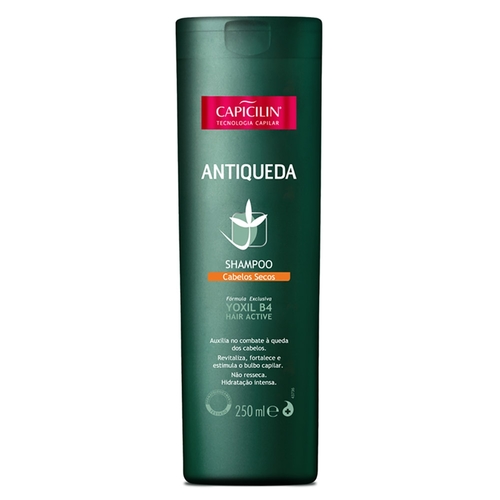 Imagem de Shampoo Antiqueda Capicilin Cabelos Secos 250mL