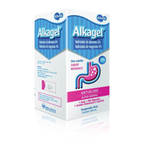 alkagel-old 240ml, morango