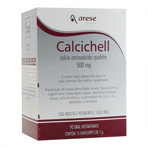500mg/g, caixa com 15 envelopes com 7g de pó para solução de uso oral