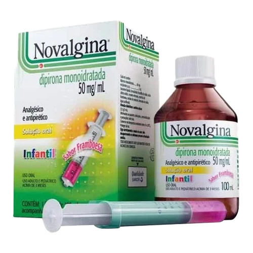 Comprar Novalgina Solução Oral 50mg/mL, Caixa Com 1 Frasco Com 100mL De ...