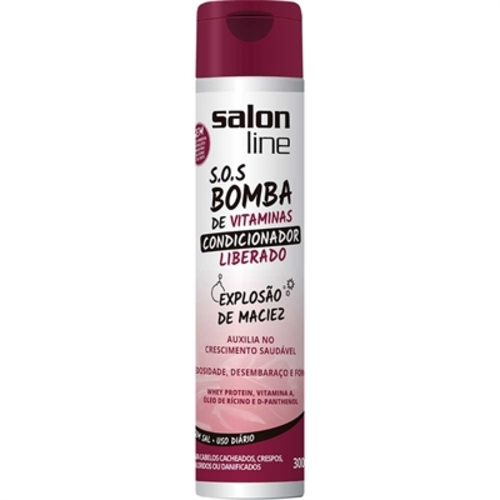 Imagem de Condicionador Salon Line S.O.S Bomba de Vitaminas Liberado 300mL