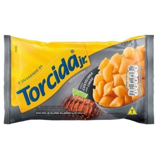 costelinha com limão, pacote com 45g