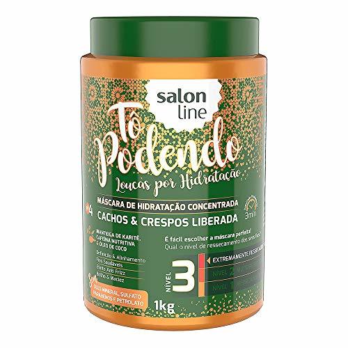 Máscara de Hidratação Salon Line Tô Podendo Cachos e Crespos Nível 3 1Kg