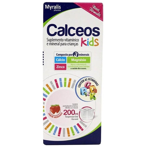 Imagem de Suplemento Calceos Kids Morango, 200mL