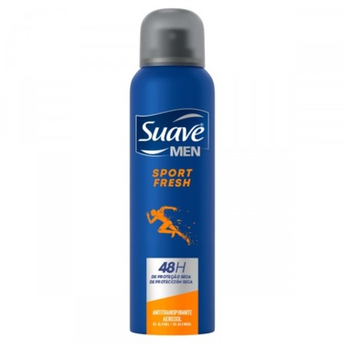 Imagem de Desodorante Antitranspirante Suave Men sport fresh, aerossol com 150mL