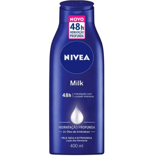 Imagem de Loção Hidratante Corporal Nivea Milk Pele Seca a Extrasseca 1 unidade com 400mL