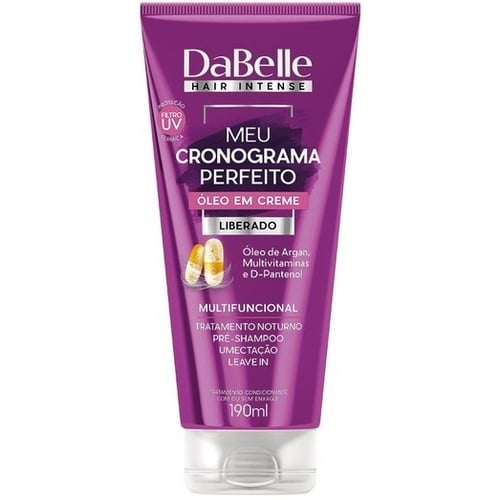 Imagem de Óleo em Creme DaBelle Hair Intense Meu Cronograma Perfeito 190mL