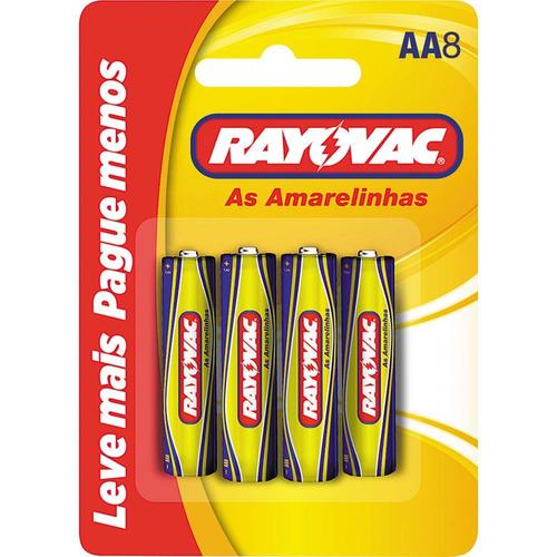 Imagem 1 do produto Pilha Alcalina Rayovac as Amarelinhas