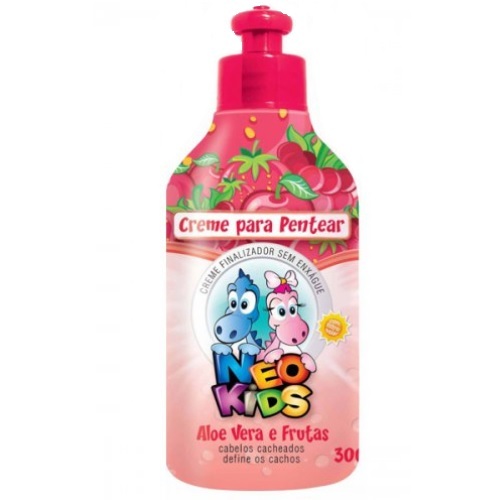 Imagem de Creme de Pentear Neokids Aloe Vera e Frutas 300g