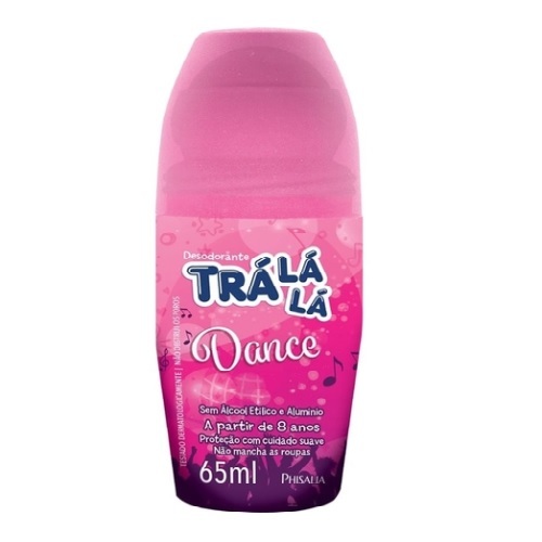 Imagem de Desodorante Trá Lá Lá Kids Dance dance, 8+ anos, roll-on, 65mL