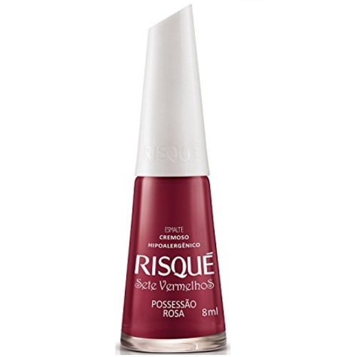 Ofertas de Esmalte Cremoso Risqué Sete Vermelhos possessão rosa