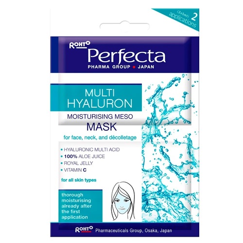 Imagem de Máscara Facial Rohto Perfecta Multi-Hyaluron 5g, 2 unidades