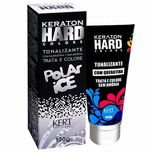 Tonalizante Keraton Hard Colors polar ice com 100g