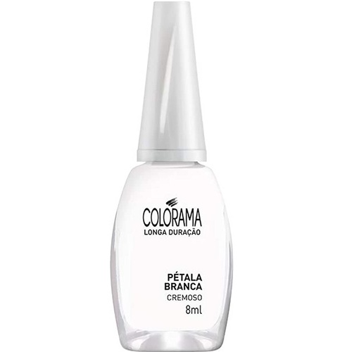 Imagem de Esmalte Cremoso Colorama Pétala Branca 8mL